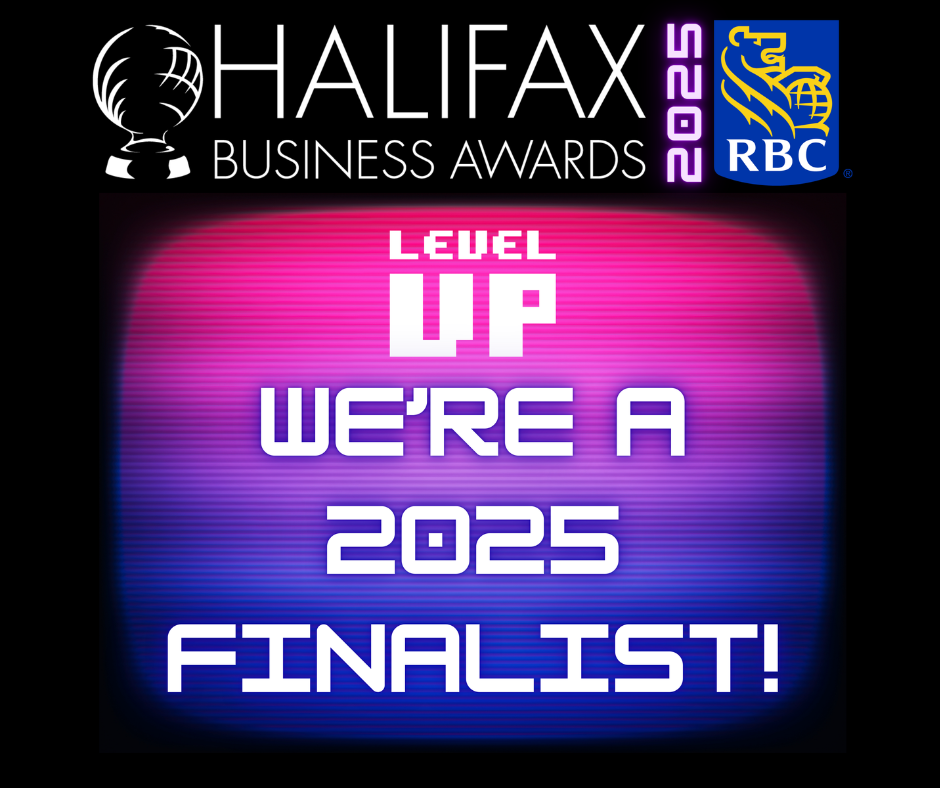 Graphic reading: We're a Finalist!